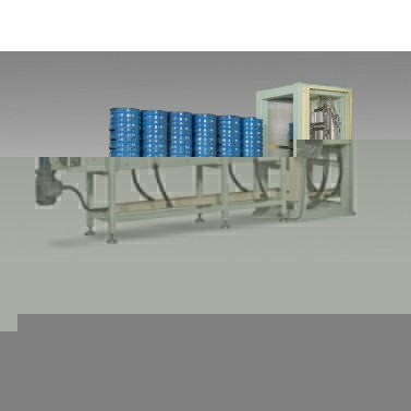 油漆灌裝機生產(chǎn)線_油墨灌裝機設備 自動上蓋、壓蓋
